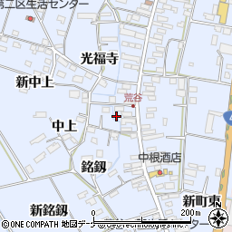 宮城県大崎市古川荒谷新町19周辺の地図