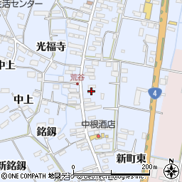 宮城県大崎市古川荒谷新町66周辺の地図