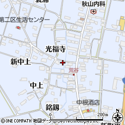 宮城県大崎市古川荒谷新町10周辺の地図