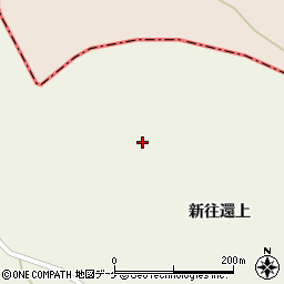 宮城県加美町（加美郡）下多田川（上桂沢）周辺の地図