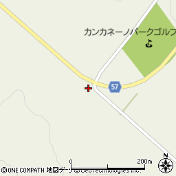 山形県最上郡大蔵村南山5114周辺の地図