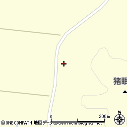 宮城県登米市豊里町白鳥山39-2周辺の地図