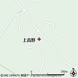 宮城県大崎市田尻沼部上高野32周辺の地図