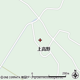 宮城県大崎市田尻沼部上高野18周辺の地図