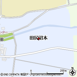 宮城県大崎市田尻沼木周辺の地図