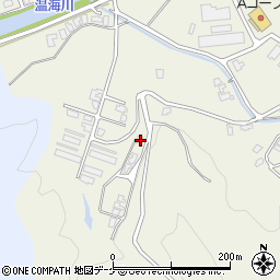 山形県鶴岡市湯温海紅葉岡123-15周辺の地図