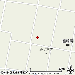 宮城県加美郡加美町宮崎屋敷八番周辺の地図