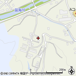 山形県鶴岡市湯温海紅葉岡123-35周辺の地図
