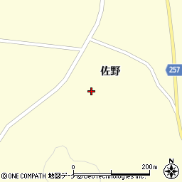 宮城県登米市豊里町佐野92周辺の地図