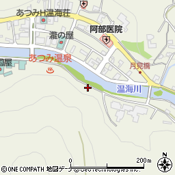 山形県鶴岡市湯温海湯見ケ代123周辺の地図