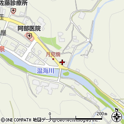 山形県鶴岡市湯温海甲57周辺の地図