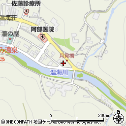 山形県鶴岡市湯温海甲94周辺の地図