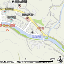 山形県鶴岡市湯温海甲103周辺の地図