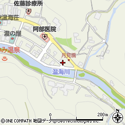 山形県鶴岡市湯温海甲93周辺の地図