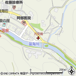 山形県鶴岡市湯温海甲74周辺の地図