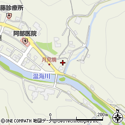 山形県鶴岡市湯温海甲48周辺の地図