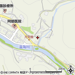 山形県鶴岡市湯温海甲49周辺の地図