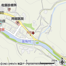 山形県鶴岡市湯温海甲63周辺の地図