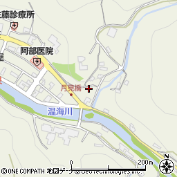 山形県鶴岡市湯温海甲47周辺の地図