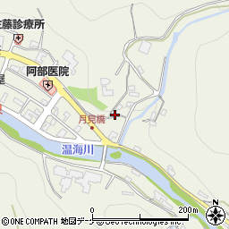 山形県鶴岡市湯温海甲42周辺の地図