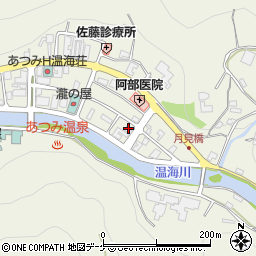 山形県鶴岡市湯温海甲112周辺の地図