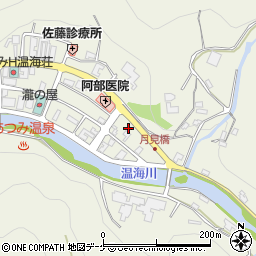 温海温泉観光自動車株式会社周辺の地図