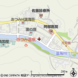 山形県鶴岡市湯温海甲163周辺の地図