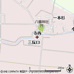 宮城県大崎市古川小林新寺西周辺の地図
