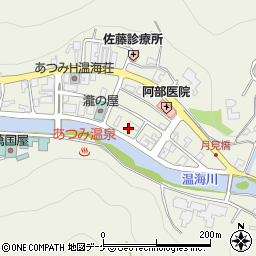 山形県鶴岡市湯温海甲164周辺の地図