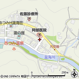 山形県鶴岡市湯温海甲13周辺の地図