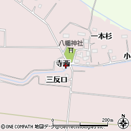 宮城県大崎市古川小林寺西周辺の地図