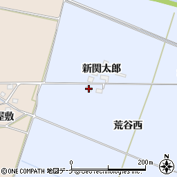 宮城県大崎市古川荒谷新関太郎125周辺の地図