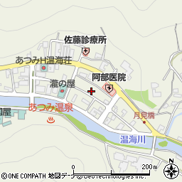 山形県鶴岡市湯温海甲145周辺の地図