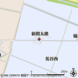 宮城県大崎市古川荒谷新関太郎122周辺の地図