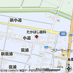 宮城県大崎市古川荒谷新小道26周辺の地図