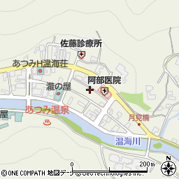 山形県鶴岡市湯温海甲118周辺の地図