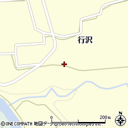 山形県尾花沢市行沢375-2周辺の地図