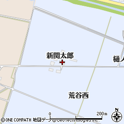 宮城県大崎市古川荒谷新関太郎122-3周辺の地図
