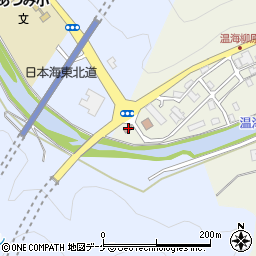 鶴岡警察署温海交番周辺の地図
