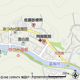 山形県鶴岡市湯温海甲122周辺の地図