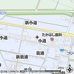 宮城県大崎市古川荒谷新小道36周辺の地図