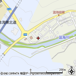温海デイサービスセンター愛寿園周辺の地図
