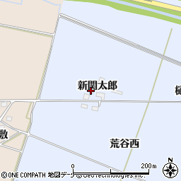 宮城県大崎市古川荒谷新関太郎122-1周辺の地図