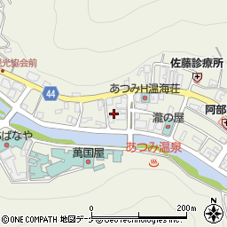 山形県鶴岡市湯温海甲233周辺の地図