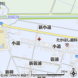 宮城県大崎市古川荒谷新小道41周辺の地図