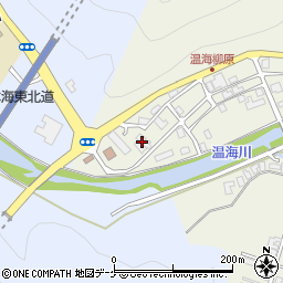 温海デイサービスセンター愛寿園周辺の地図