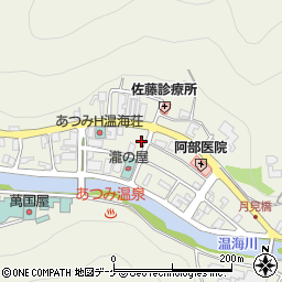 山形県鶴岡市湯温海甲194周辺の地図