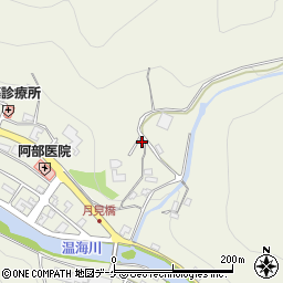 山形県鶴岡市湯温海甲20周辺の地図