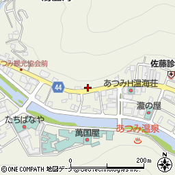 山形県鶴岡市湯温海甲242周辺の地図