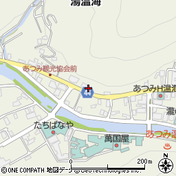 山形県鶴岡市湯温海甲287周辺の地図